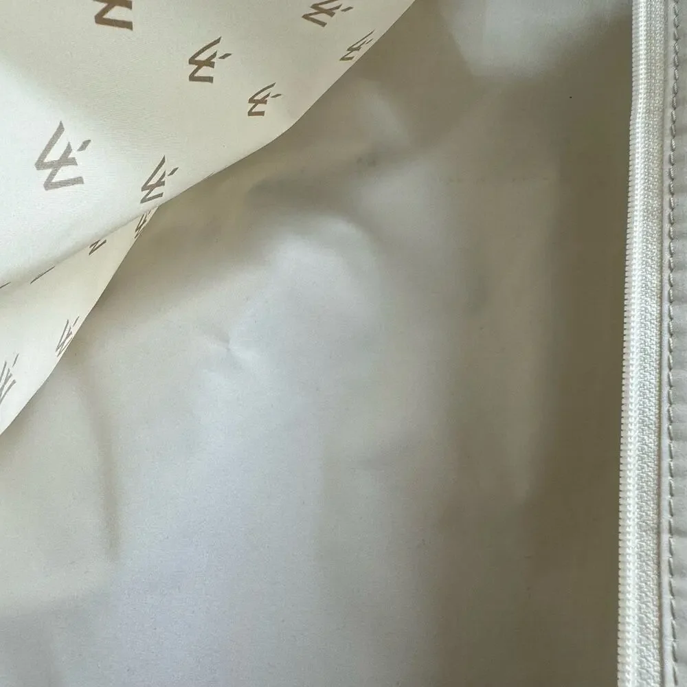 Barrington faux leather garment bag